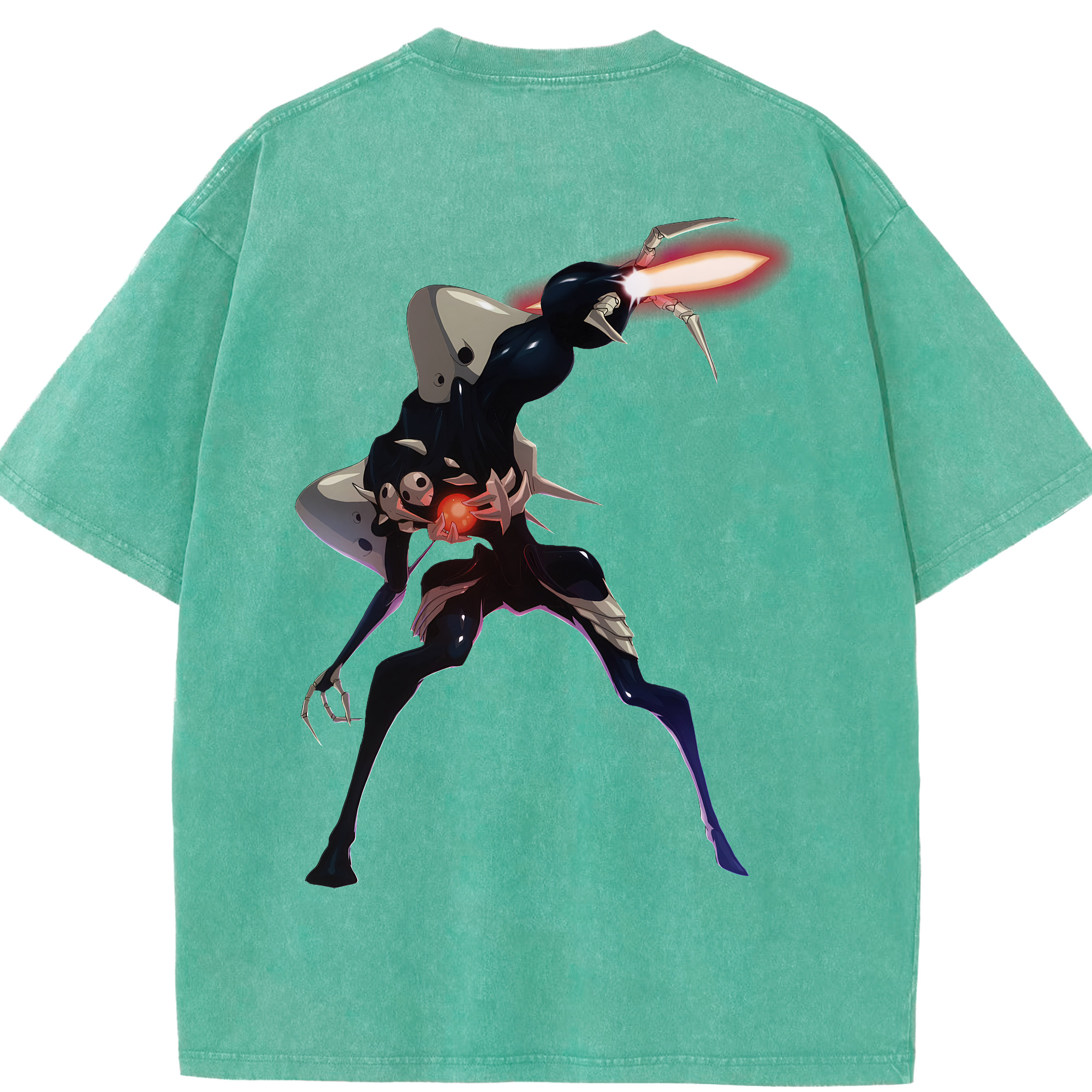 （画像用） EVA 新世紀エヴァンゲリオン 綿100% ヴィンテージ風 半袖Tシャツ（背面プリント）